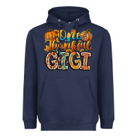 Navy one thankful gigi Heavyweight Hoodie - CowhideDigitalArt
