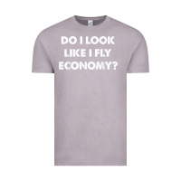 Vintage Zinc do i look like i fly economy air travel first class traveler t shirt Vintage Tee - minhPixels