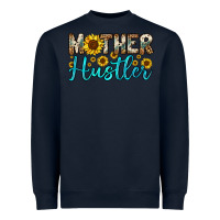 Navy mother hustler Heavyweight Sweatshirt - OliviaCreatesArt