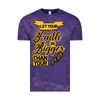 Let Your Faith Be Bigger Than Your Fear Vintage Tee | Teevron