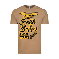 Vintage Coffee Let your Faith Be Bigger than your fear Vintage Tee - Bettercallsaul