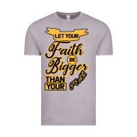 Vintage Zinc Let your Faith Be Bigger than your fear Vintage Tee - Bettercallsaul