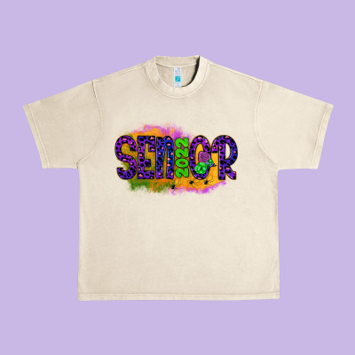 Senior 2022 Halloween Urban Heavy Tee Designed By Jahusdesignshop