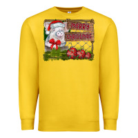 Lemon merry Christmas pig Premium Sweatshirt - CowhideDigitalArt