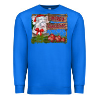 True Royal merry Christmas pig Premium Sweatshirt - CowhideDigitalArt