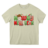 Mossy howdy new year Heavy Core Tee - MaliasSmallBusiness