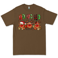 Cacao Ho ho ho Reindeer Premium Tee - NancyCooperArtShop