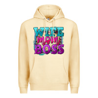 Pina Colada wife mom boss Premium Hoodie - FaDigitalArtStudio