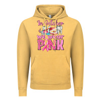 Vintage Mustard in october we wear pink breast cancer awareness Vintage Hoodie - texasbilliewilder