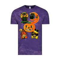Cloud Purple Vintage Halloween Vintage Tee - minhPixels