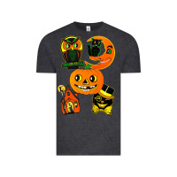 Vintage Black Vintage Halloween Vintage Tee - minhPixels