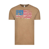 Vintage Coffee Oil Rig Worker Roughnecks Oilfield Man Gift American Vintage Tee - minhPixels