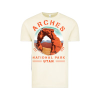 Vintage Arctic Cool Arches National Park Utah Vintage Tee - minhPixels