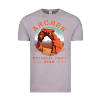 Vintage Zinc Cool Arches National Park Utah Vintage Tee - minhPixels