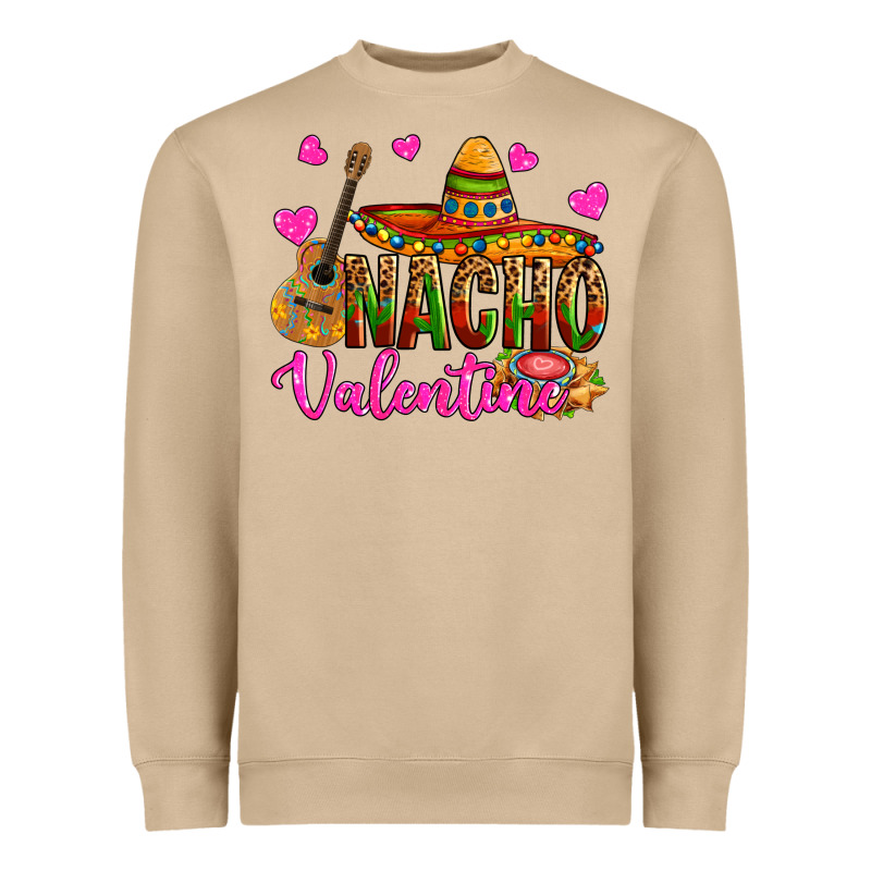 Nacho Valentine Heavyweight Sweatshirt by OliviaCreatesArt | Teevron