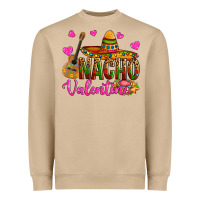 Mushroom nacho valentine Heavyweight Sweatshirt - OliviaCreatesArt