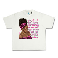 Pistachio afro woman cancer Urban Heavy Tee - texasbilliewilder