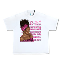 White afro woman cancer Urban Heavy Tee - texasbilliewilder