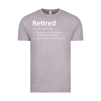 Vintage Zinc Retired Definition Not My Problem Anymore Funny Retirement Vintage Tee - minhPixels