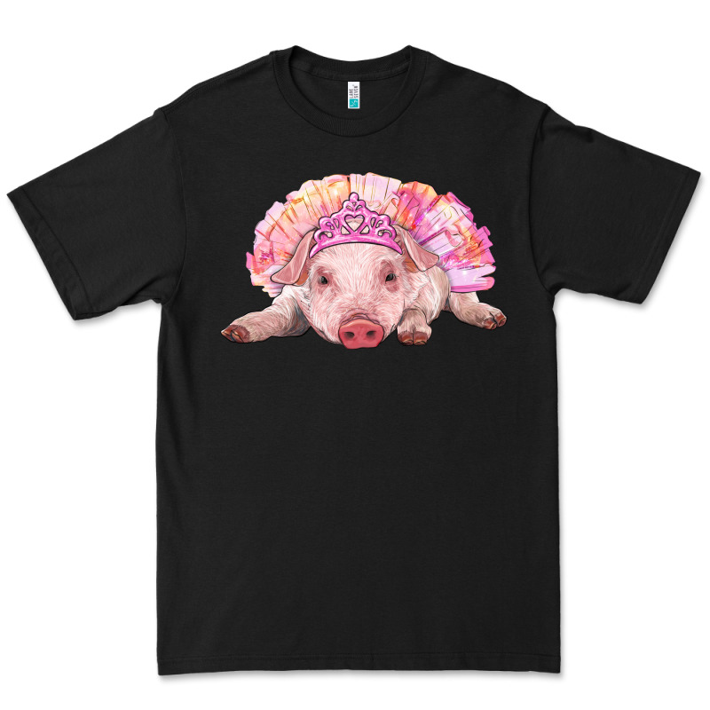 Balerina Baby Pig With Tutu Premium Tee by RanaPortraitStore | Teevron