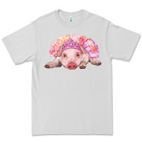 Dove Grey balerina baby pig with tutu Premium Tee - RanaPortraitStore