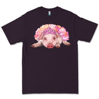 Plum balerina baby pig with tutu Premium Tee - RanaPortraitStore