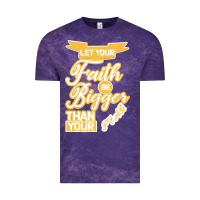 Cloud Purple Let Your Faith Be Bigger Than Your Fear Vintage Tee - Bettercallsaul