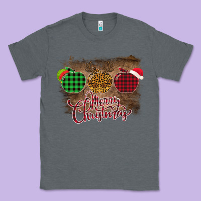 Merry Christmas Apples Classic Tee Designed By Bettercallsaul