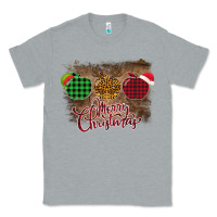 Heather Grey Merry Christmas Apples Classic Tee - Bettercallsaul