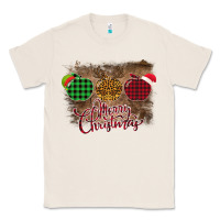 Natural Merry Christmas Apples Classic Tee - Bettercallsaul