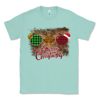 Seafoam Merry Christmas Apples Classic Tee - Bettercallsaul
