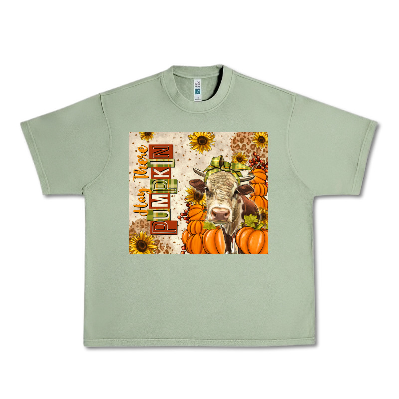 Fall Hay There Pumpkin Urban Heavy Tee by texasbilliewilder | Teevron