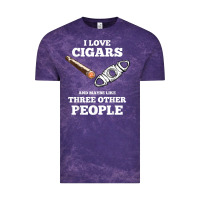 Cloud Purple Funny Cigar Accessories Gift Set Cigar Lover Smokers Party Vintage Tee - minhPixels