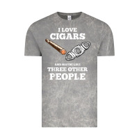 Cloud Rock Funny Cigar Accessories Gift Set Cigar Lover Smokers Party Vintage Tee - minhPixels
