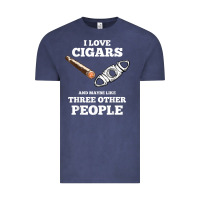 Vintage Denim Funny Cigar Accessories Gift Set Cigar Lover Smokers Party Vintage Tee - minhPixels
