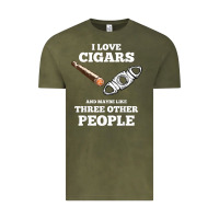 Vintage Olive Funny Cigar Accessories Gift Set Cigar Lover Smokers Party Vintage Tee - minhPixels