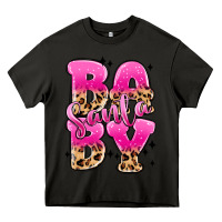 Asphalt santa baby Heavy Core Tee - MaliasSmallBusiness