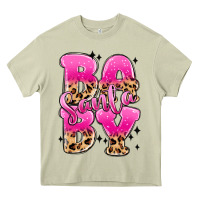 Mossy santa baby Heavy Core Tee - MaliasSmallBusiness