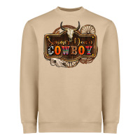 Mushroom simmer down cowboy olivia Heavyweight Sweatshirt - OliviaCreatesArt