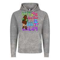 Cloud Rock Life is better with ice cream Vintage Hoodie - NancyCooperArtShop