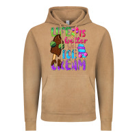 Vintage Camel Life is better with ice cream Vintage Hoodie - NancyCooperArtShop