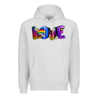 Dove Grey Western Love LGBTQ+ Premium Hoodie - BundleAndBundleShop
