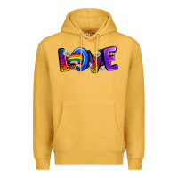 Mustard Western Love LGBTQ+ Premium Hoodie - BundleAndBundleShop
