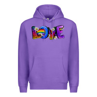 Purple Western Love LGBTQ+ Premium Hoodie - BundleAndBundleShop