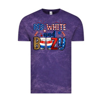 Cloud Purple red white and boozy Vintage Tee - RanaPortraitStore