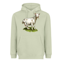 Matcha cashmere goat Heavyweight Hoodie - LillyAllenDesigns