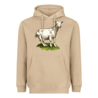 Mushroom cashmere goat Heavyweight Hoodie - LillyAllenDesigns
