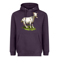 Plum cashmere goat Heavyweight Hoodie - LillyAllenDesigns