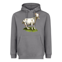 Storm cashmere goat Heavyweight Hoodie - LillyAllenDesigns