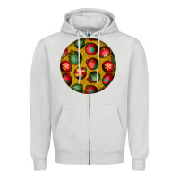 Dove Grey christmas Zipper Hoodie - BundleAndBundleShop